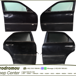 CHRYSLER 300C (2006-2010) - ΠΟΡΤΕΣ ΕΜΠΡΟΣ ΚΑΙ ΠΙΣΩ ΜΕ ΦΙΜΕ ΤΖΑΜΙΑ