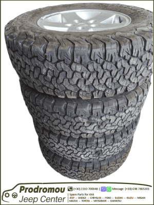 JEEP WRANGLER JK (2007-2011) - ΖΑΝΤΟΛΑΣΤΙΧΑ 255-75 R17